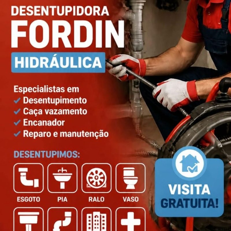 Roberto Cardoso, desentupidor em São Paulo